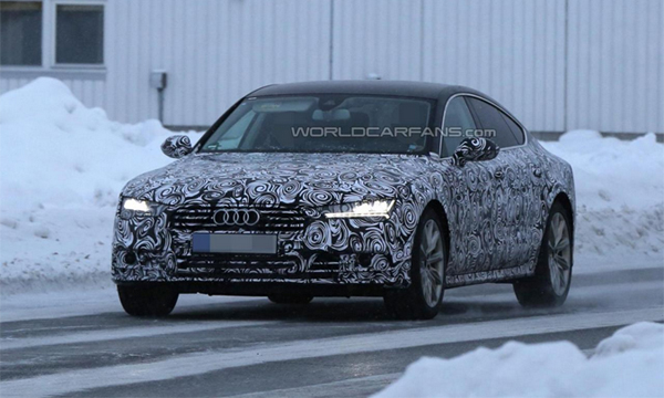 Audi A7 с матричной оптикой покажут в этом году