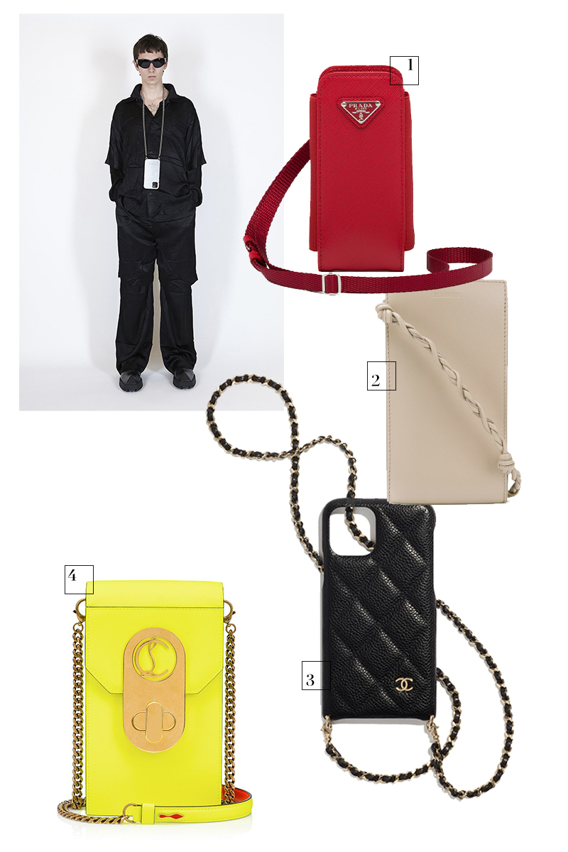 Balenciaga, весна-лето 2021
1. Prada, 29 000 руб. (Prada)
2. Jil Sander, 48 923 руб. (farfetch.com)
3. Chanel, цена по запросу (Chanel)
4. Christian Louboutin, 81 800 руб. (ЦУМ)