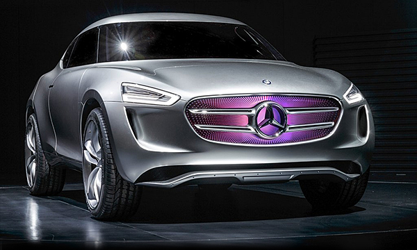 Mercedes представил прототип самого маленького кроссовера