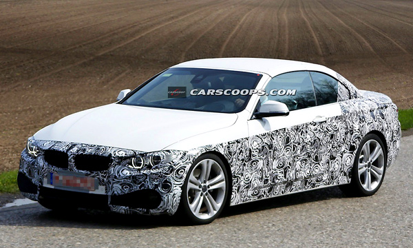 Фотошпионы засняли BMW 4-Series с откидной крышей