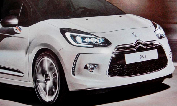 Citroen DS3 получит обновленную оптику