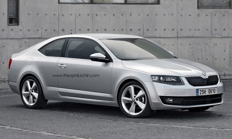 Skoda может выпустить новую Octavia в кузове купе