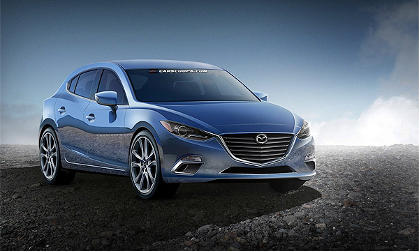 Новую Mazda3 срисовали со шпионских снимков