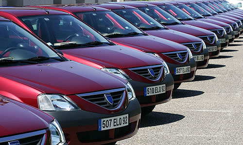 Dacia Logan продержался 15 минут
