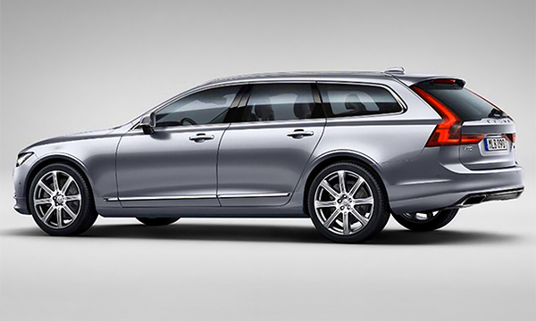 Новый универсал Volvo V90 рассекретили до премьеры
