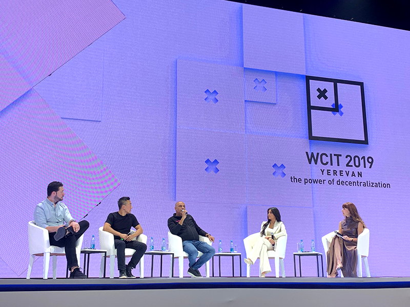 Ованнес Авоян на конференции WCIT 2019