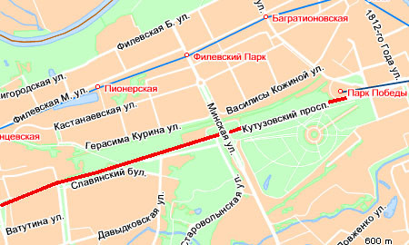 Движение на Кутузовском замерло