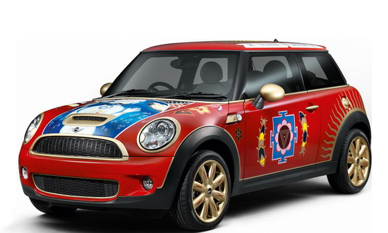 MINI представляет автомобиль в стиле Джорджа Харрисона