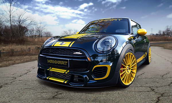 Хэтчбек Mini Cooper JCW стал еще мощнее
