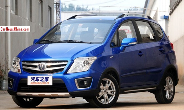 Changan обновил компактный кроссовер CX20