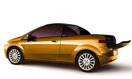 Fioravanti сделала из Fiat Grande Punto пикап-кабриолет