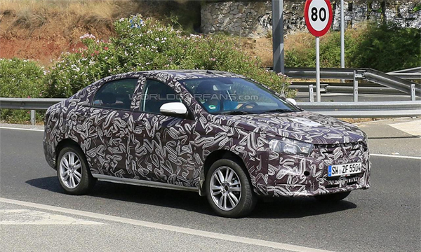 Lada Vesta замечена во время тестов в Испании