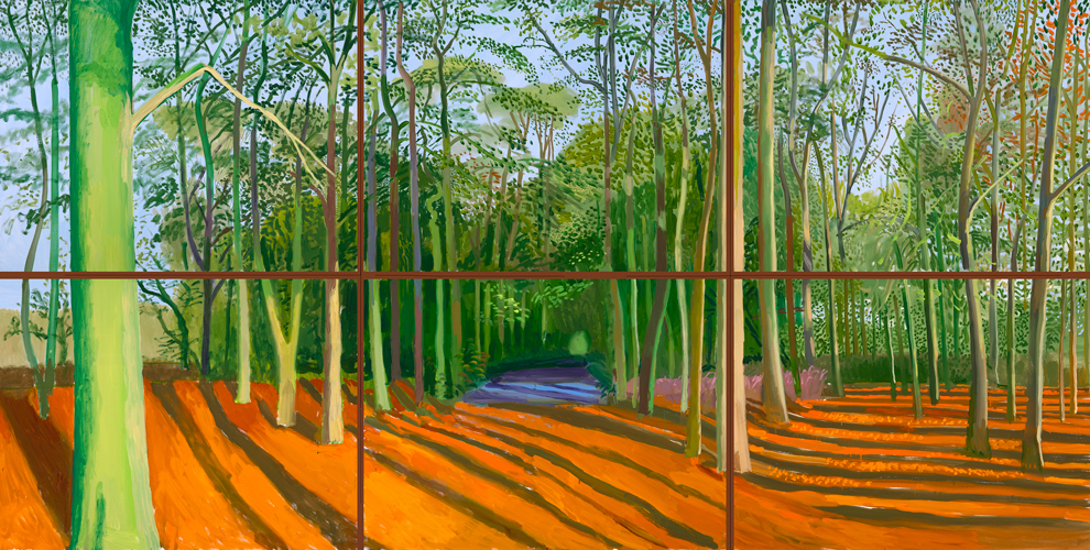 Дэвид Хокни «Лес Волдгейта», 2006