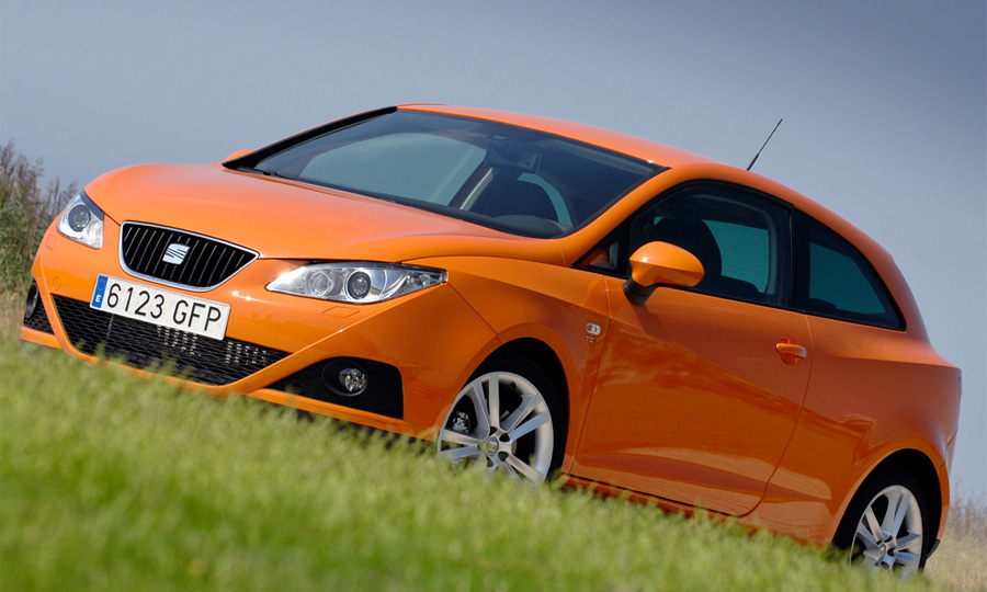 Купе Seat Ibiza примерило оттенок Lamborghini
