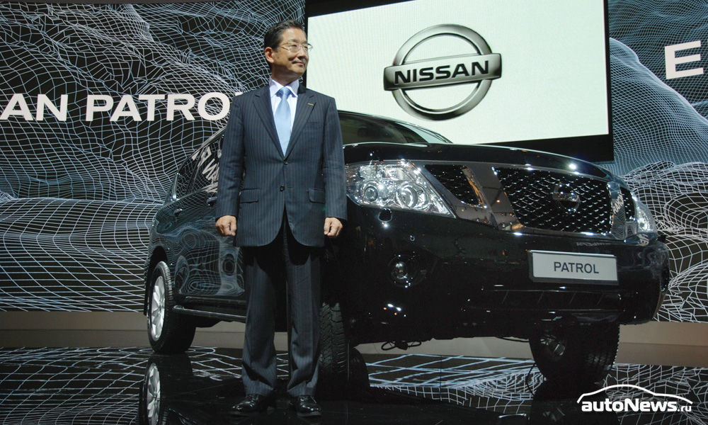Nissan привез в Россию новое поколение Patrol