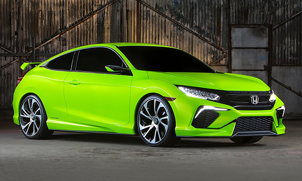 Новое поколение Honda Civic представят осенью 2015 года