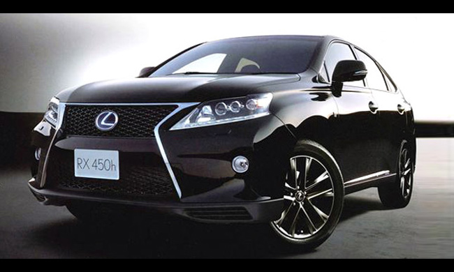 Lexus в ближайшее время представит обновленный кроссовер RX