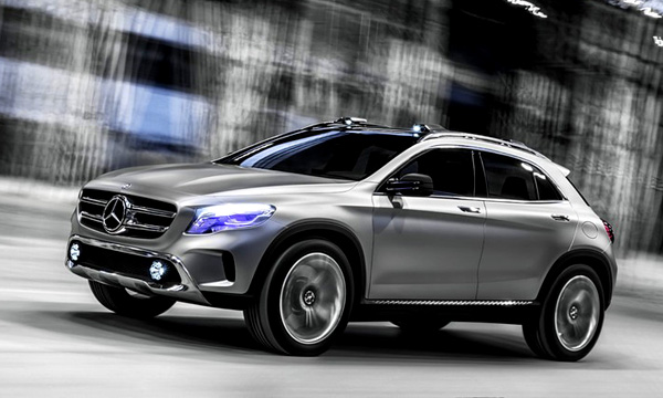 Mercedes опубликовал официальные фотографии концепта GLA