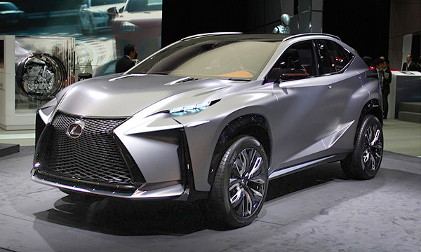 Lexus LF-NX оснастили новым турбомотором