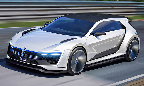Volkswagen Golf получил 400-сильную гибридную установку