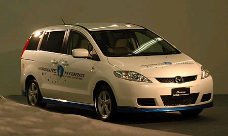 Гибридный минивэн Mazda5