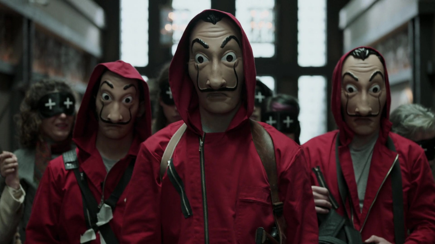 Бумажный дом / money Heist