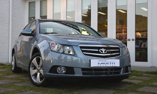 В Азии начались продажи Chevrolet Cruze под маркой Daewoo
