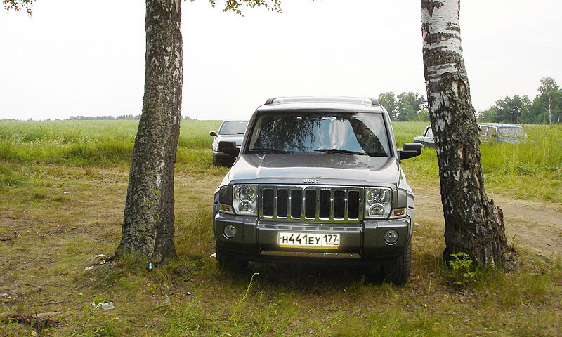 Jeep Commander в естественной среде обитания