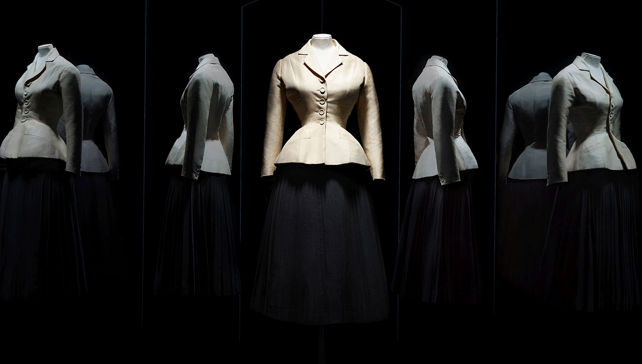 Ансамбль Bar из коллекции Christian Dior Haute Couture, весна-лето 1947