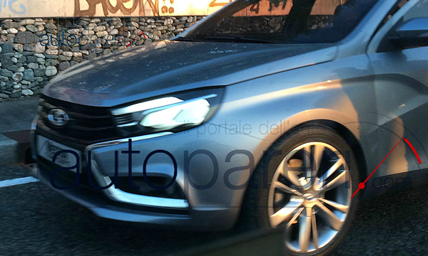 Lada Vesta рассекретили в сети