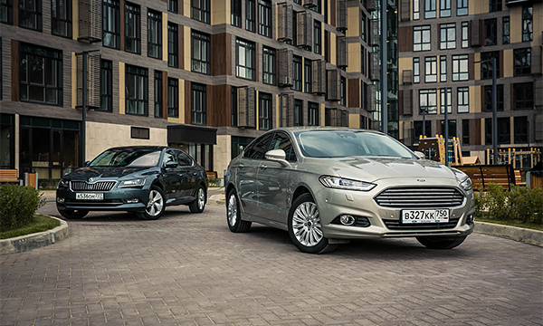 Дань уважения. Тест-драйв Skoda Superb и Ford Mondeo