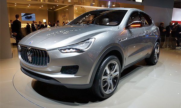 Внедорожник Maserati предложат с тремя моторами