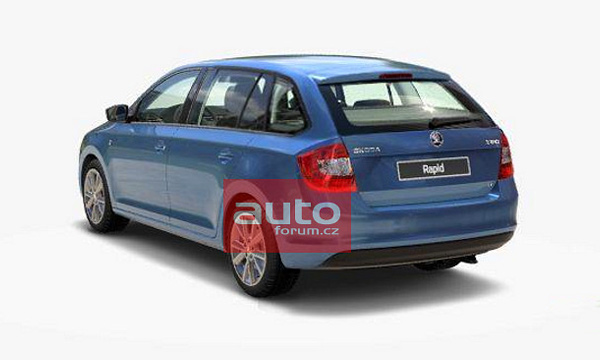 Снимки Skoda Rapid в новом кузове по ошибке попали в сеть