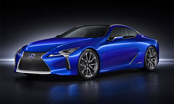 Флагманский спорткар Lexus LC 500 получил гибридную версию