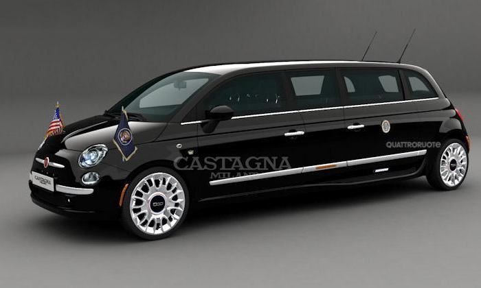 Castagna Milano FIAT 500 LimoCity Presidential