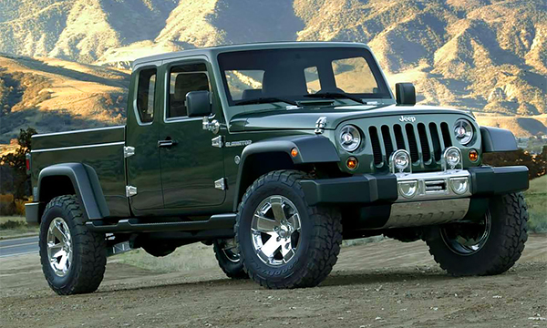 Jeep Wrangler превратят в пикап