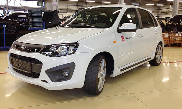 Снимки новой Lada Kalina Sport попали в сеть