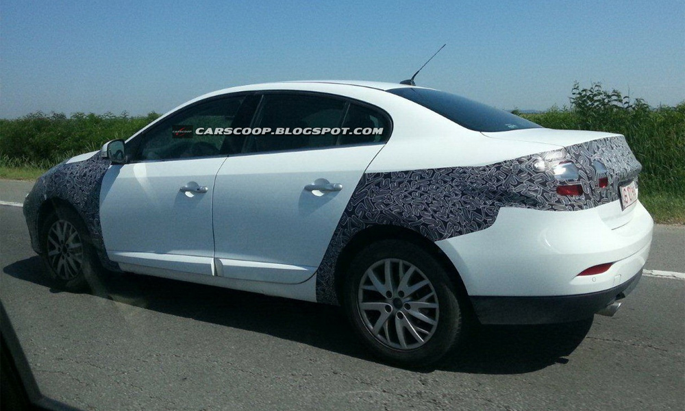 Обновленный Renault Fluence получит новую оптику