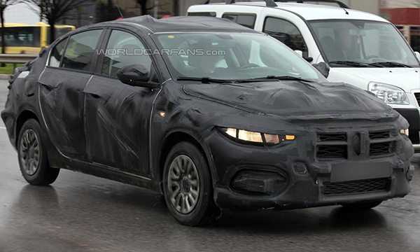 Новый седан Fiat Linea впервые замечен на тестах