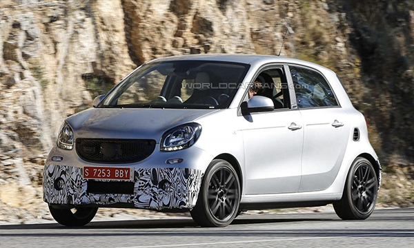 Smart ForFour Brabus покажут на автосалоне во Франкфурте