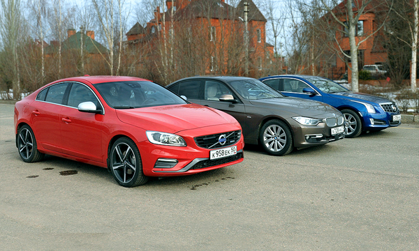 Зла хватает: BMW 3, Cadillac ATS, Volvo S60
