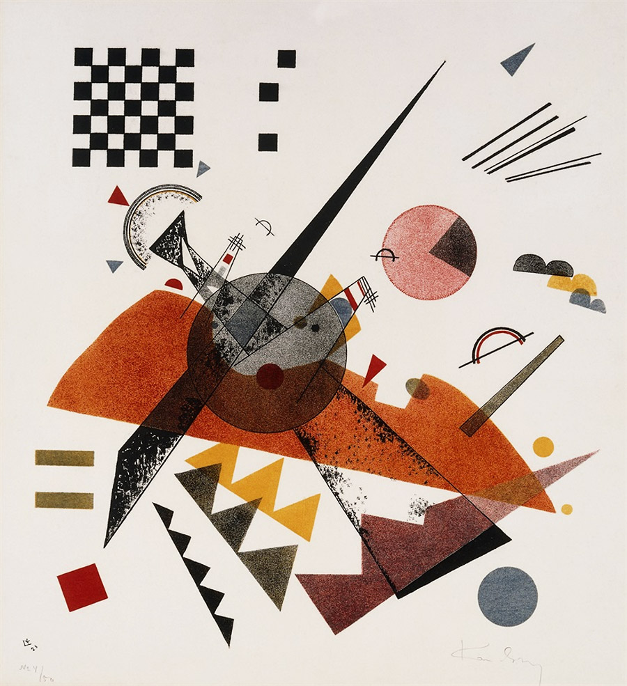 Василий Кандинский. «Оранжевое», 1923 г. Литография