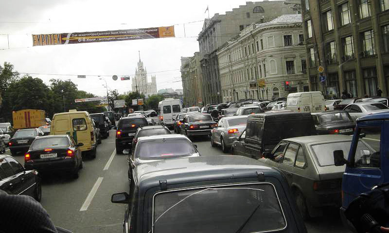 Столичные пробки переедут в Подмосковье
