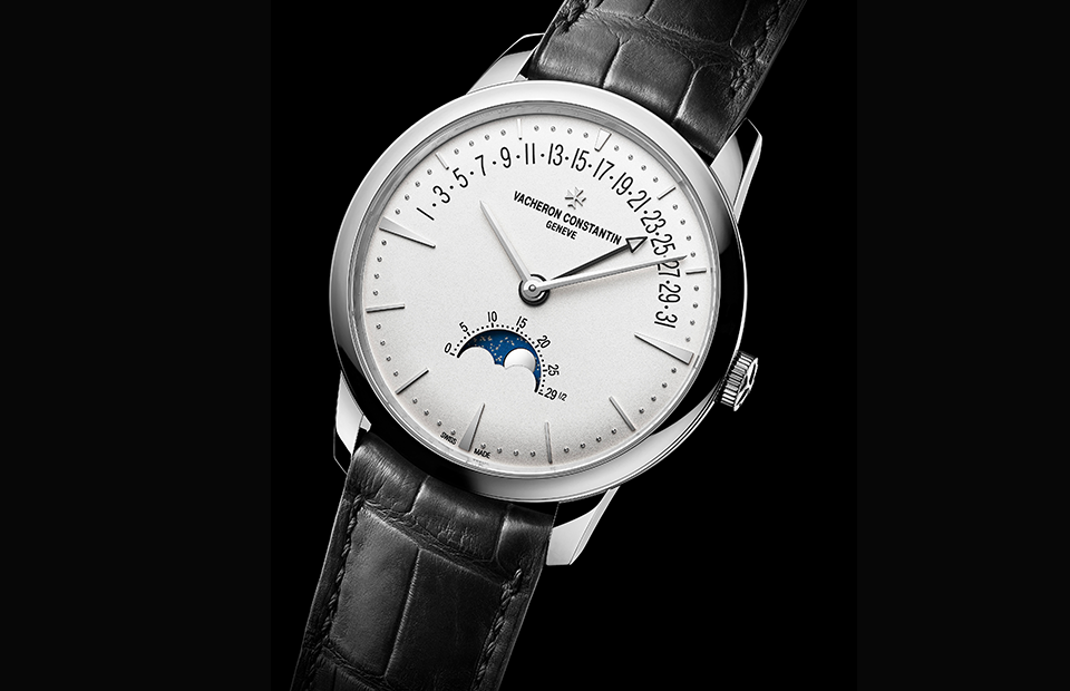 Patrimony Moon Phase Retrograde Date, Vacheron Constantin