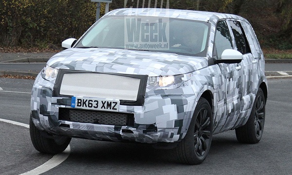 Новый Land Rover Freelander заметили на тестах