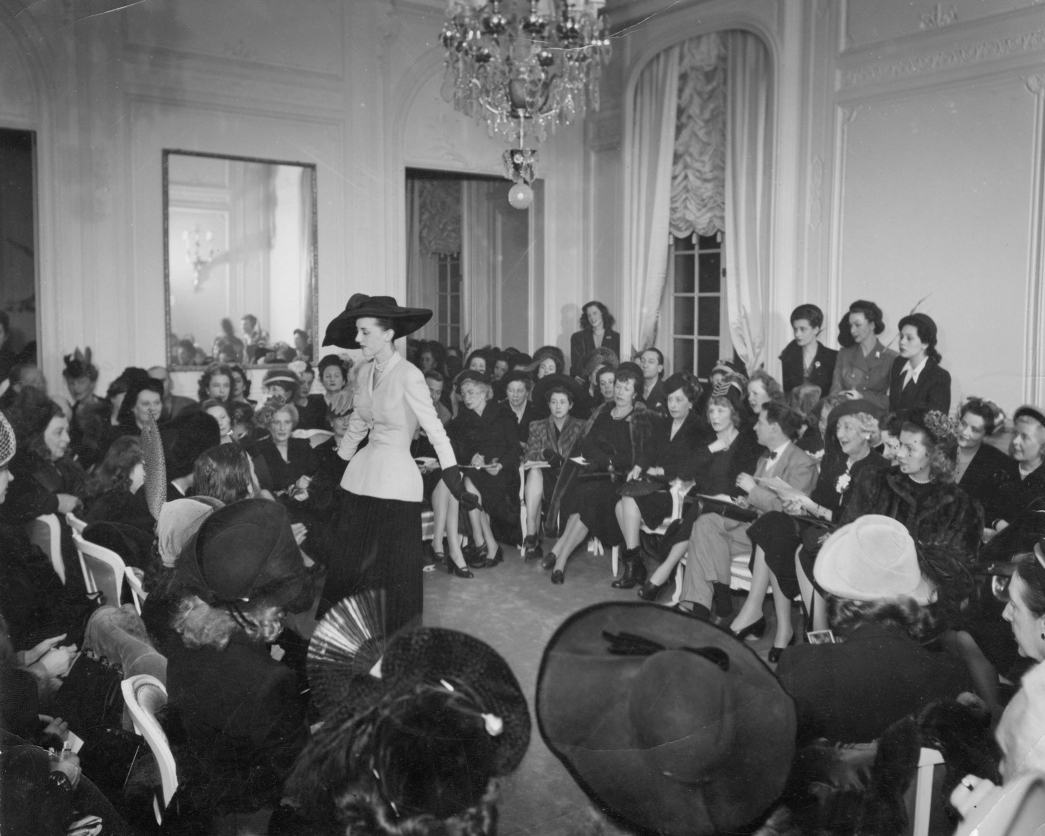 Первый показ Christian Dior, Париж, 12 февраля 1947 г.