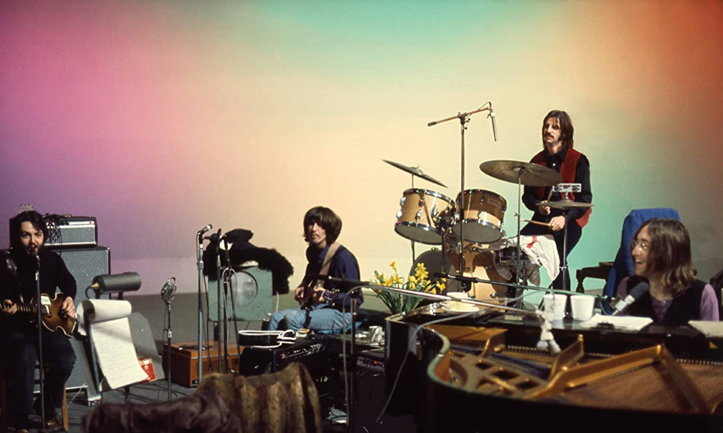 Кадр из фильма «The Beatles: Get Back»