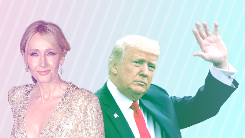 Джоан Роулинг и Дональд Трамп