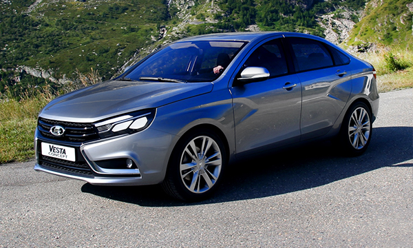 Названа стоимость седана Lada Vesta