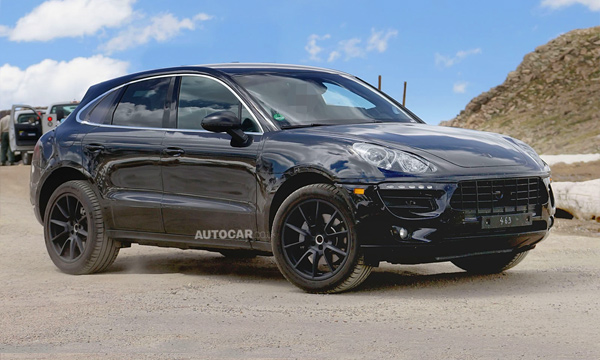 Салон Porsche Macan будет похож на интерьер Panamera
